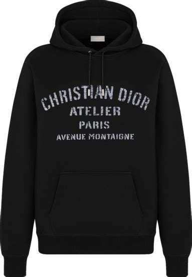 dior diamond hoodie|christian dior hoodie black.